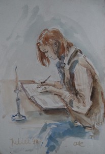 Juliette Kubbinga, schrijvend 