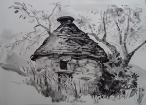 Huisje in het bos  