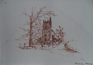 Kerkje in Braintree, Essex 