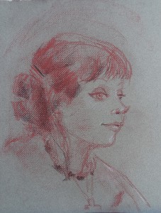 Portret van een vrouw