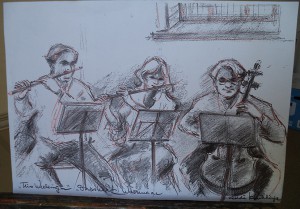 Trio Wielenga in de Dorpskerk van Wassenaar