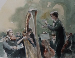 Wassenaar Ensemble met Harpiste