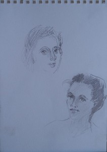 Twee vrouwenportretten 