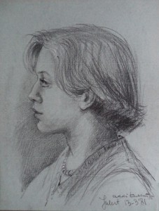 Portret van Juliette Kubbinga   