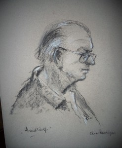Portret van Arend Wolf