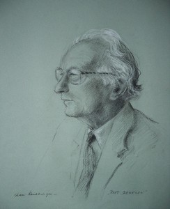 Portret van Piet Derksen