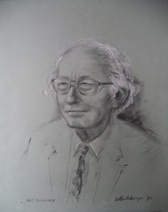 Portret van Piet Derksen