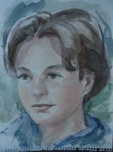 Portret van een vrouw