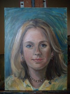 Portret van een vrouw 