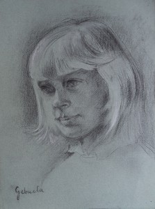 Portret van Gabriela