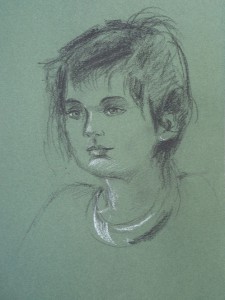 Portret van een vrouw